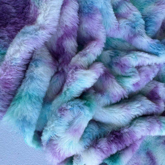 Medium Alpaca  - Hand Dyed Fairy Sprinkles - Fat 1/2m - DEC091