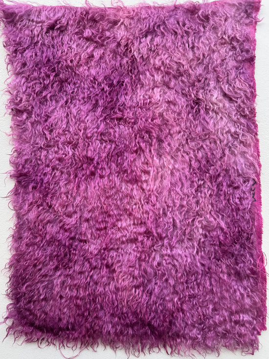 Curlylocks Mohair - Hand Dyed Byzantine Batik - Fat 1/8m - DEC098