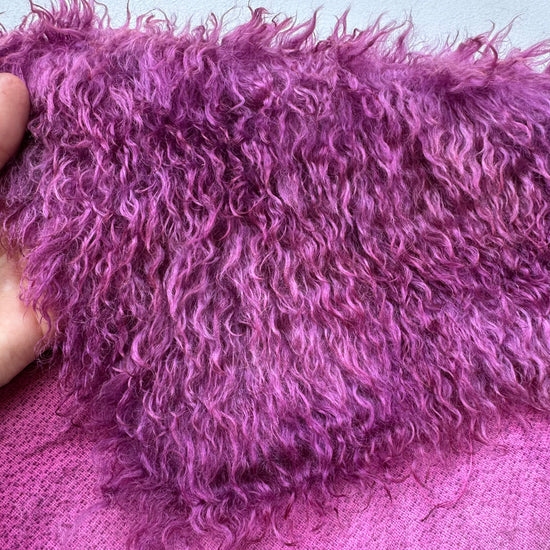 Curlylocks Mohair - Hand Dyed Byzantine Batik - Fat 1/8m - DEC098