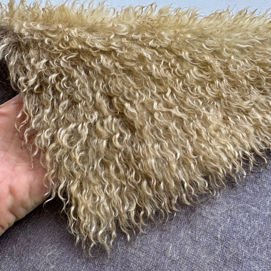 Curlylocks Mohair - Hand Dyed Wood Smoke - Fat 1/8m - DEC099