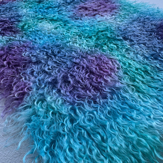 Curlylocks Mohair - Hand Dyed Enchanted - Fat 1/8m - DEC107