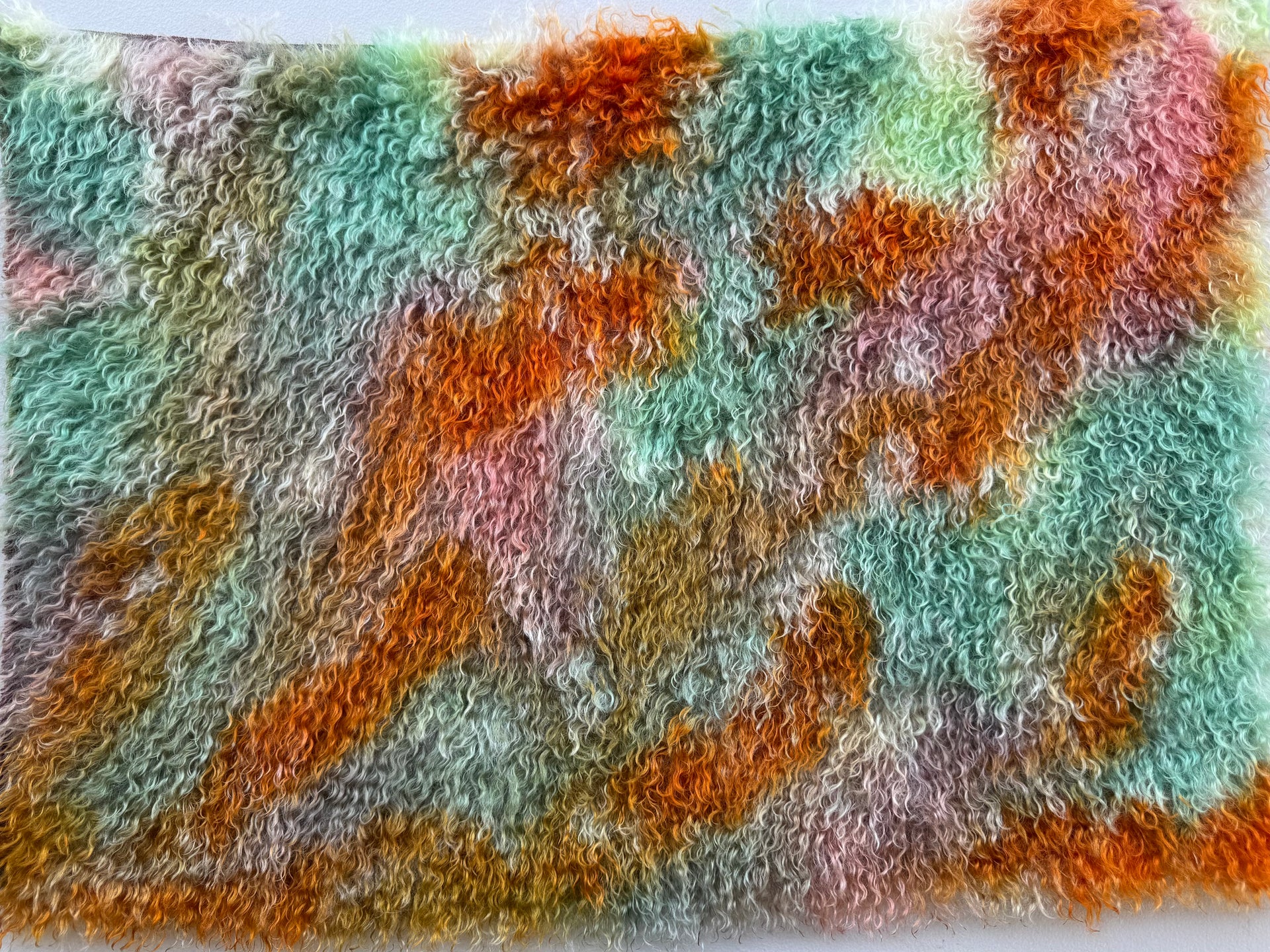 Curlylocks Mohair - Hand Dyed Bushwalk - Fat 1/4m - DEC123