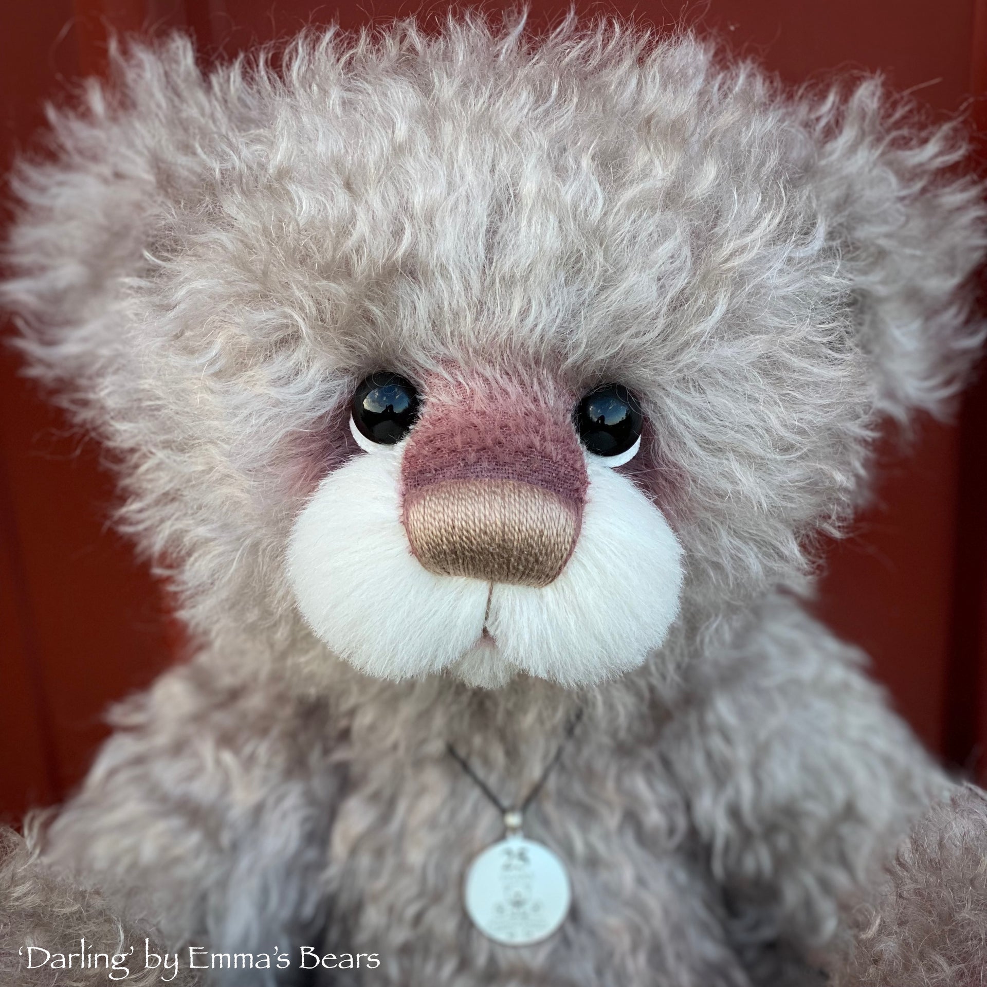 Darling - 16" SPECIAL 25th Anniversary Collection Hand-dyed mohair Artist Bear by Emmas Bears - OOAK