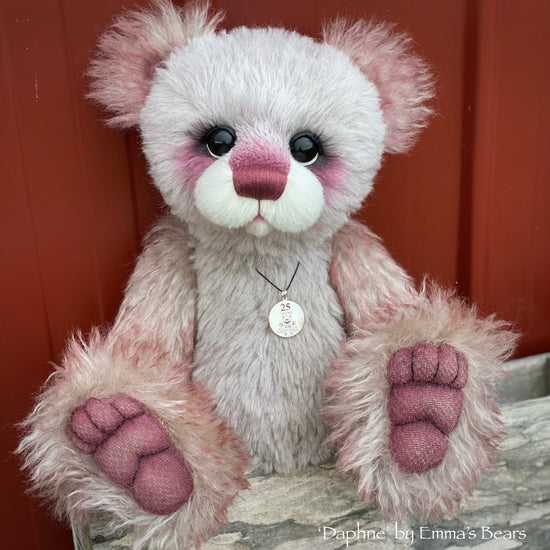 Daphne - 16" SPECIAL 25th Anniversary Collection Hand-dyed mohair Artist Bear by Emmas Bears - OOAK