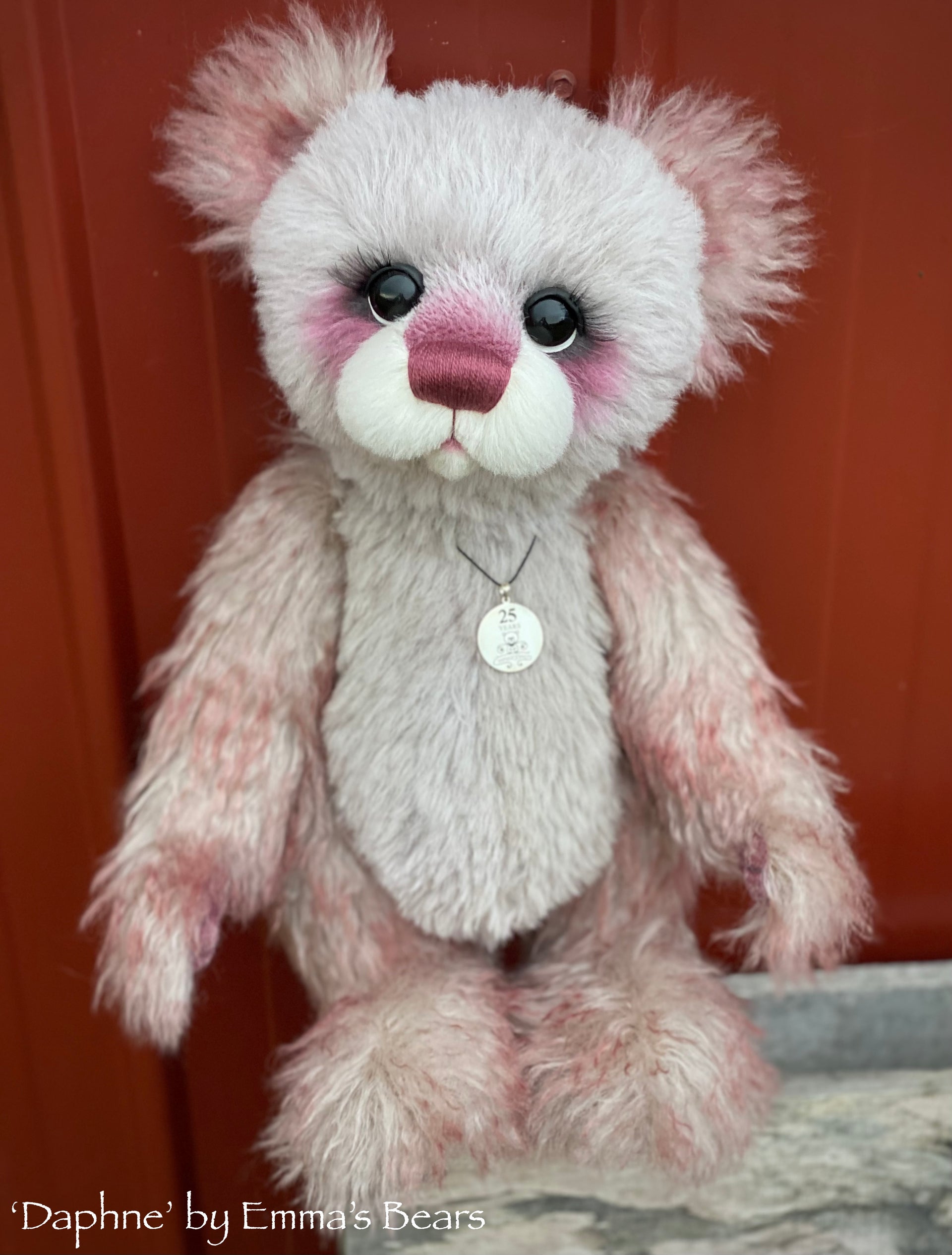 Daphne - 16" SPECIAL 25th Anniversary Collection Hand-dyed mohair Artist Bear by Emmas Bears - OOAK