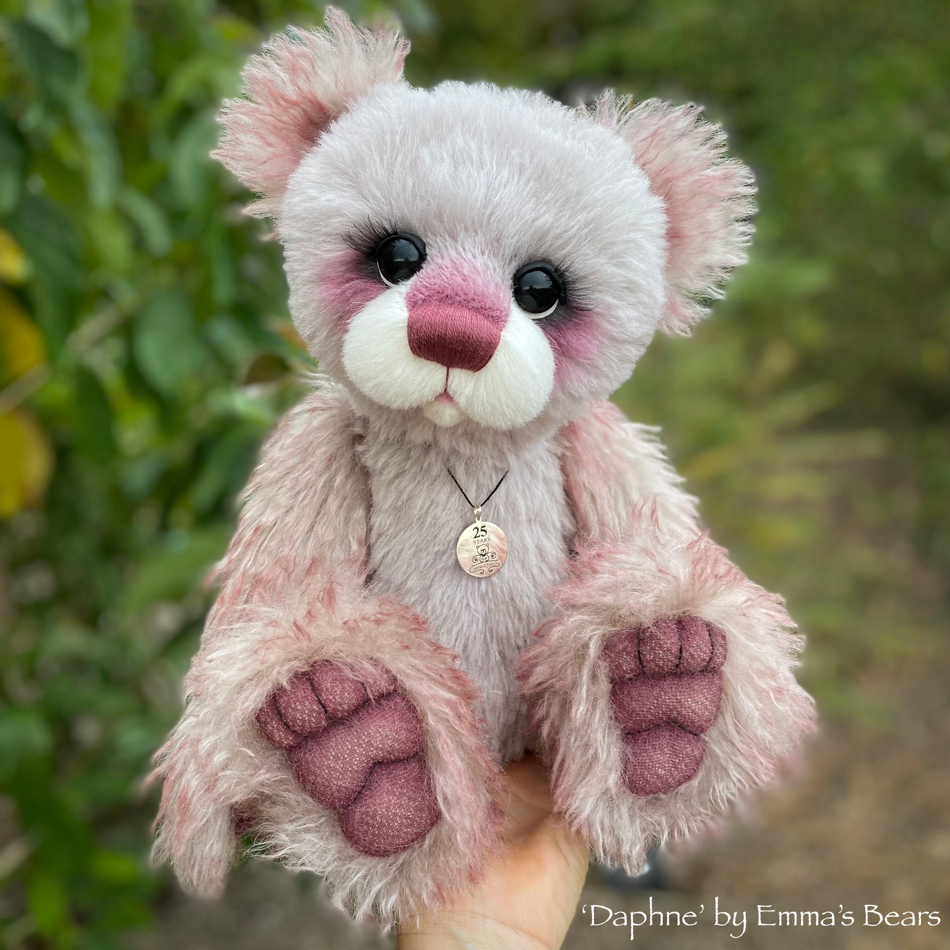 Daphne - 16" SPECIAL 25th Anniversary Collection Hand-dyed mohair Artist Bear by Emmas Bears - OOAK