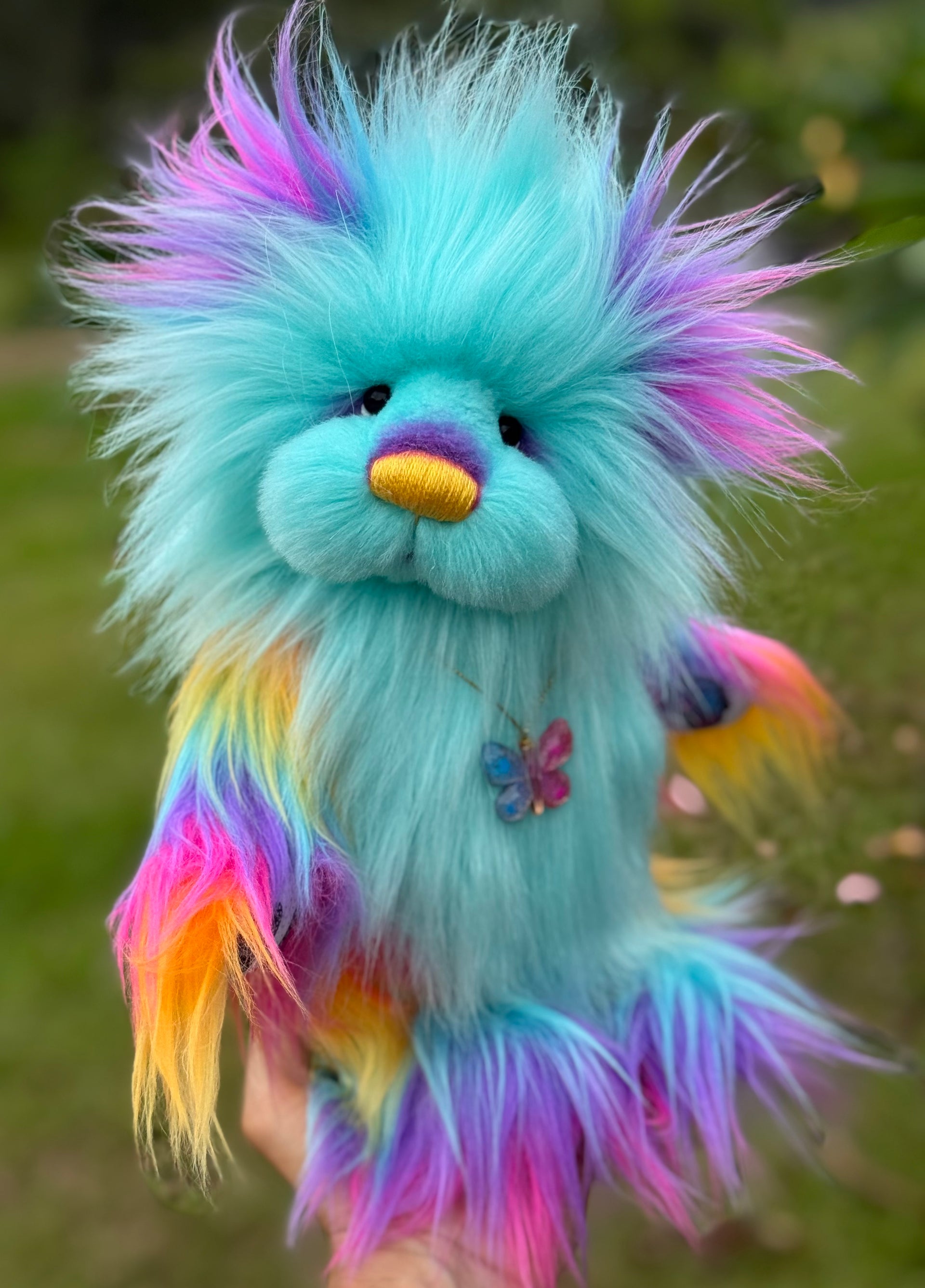 Bright Rainbow - Faux Fur - Late 2022 Range