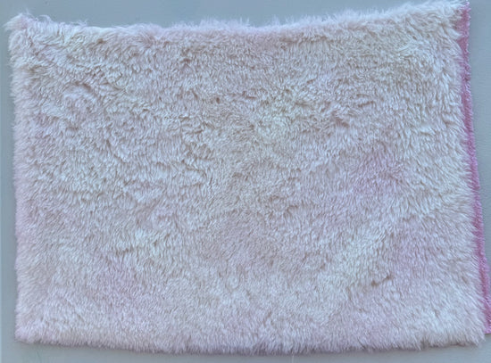 Long Alpaca - Hand Dyed Palest Pink - Fat 1/4m - JUN060