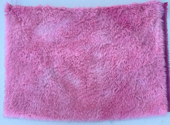 Long Alpaca - Hand Dyed Rose Batik - Fat 1/4m - APR018