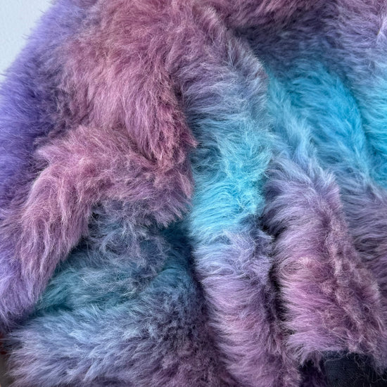 Long Alpaca - Hand Dyed Fountain of Youth - Fat 1/8m - APR025