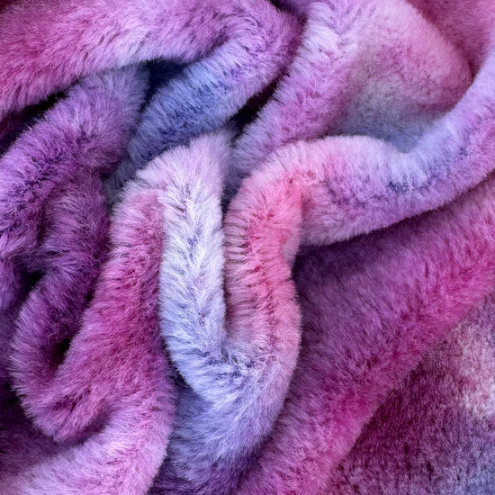 10mm Alpaca  - Hand Dyed Berry Patch - Fat 1/8m  - APR062