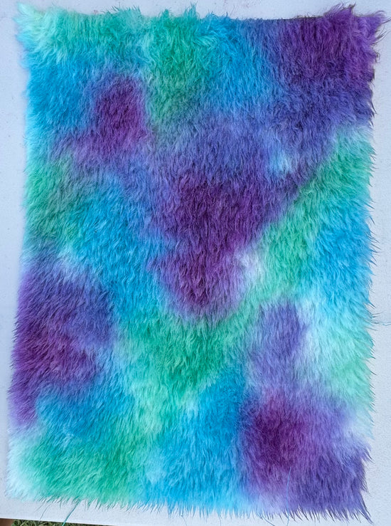 Long Alpaca - Hand Dyed Fairyland - Fat 1/8m - APR068