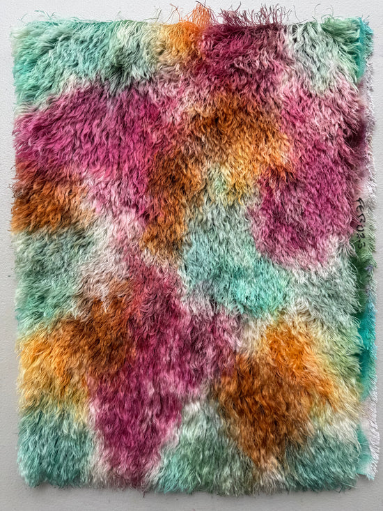 25mm String Mohair - Hand Dyed Woodlands - Fat 1/8m - FEB023