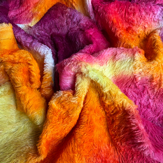 Standard Viscose - Hand Dyed Fruit Salad - Fat 1/8m - FEB043