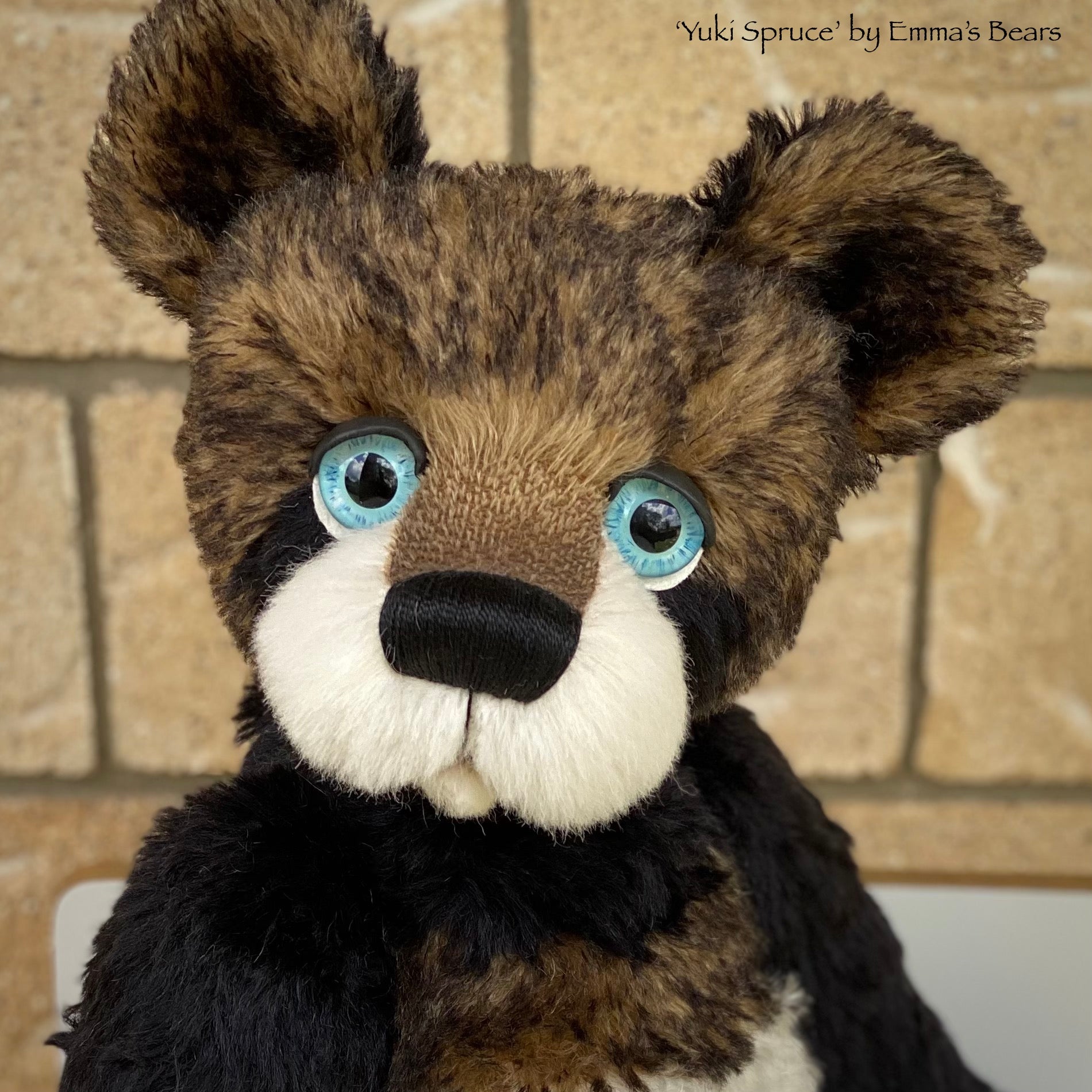 Yuki Spruce - 22" Christmas 2023 Artist Bear by Emma's Bears - OOAK