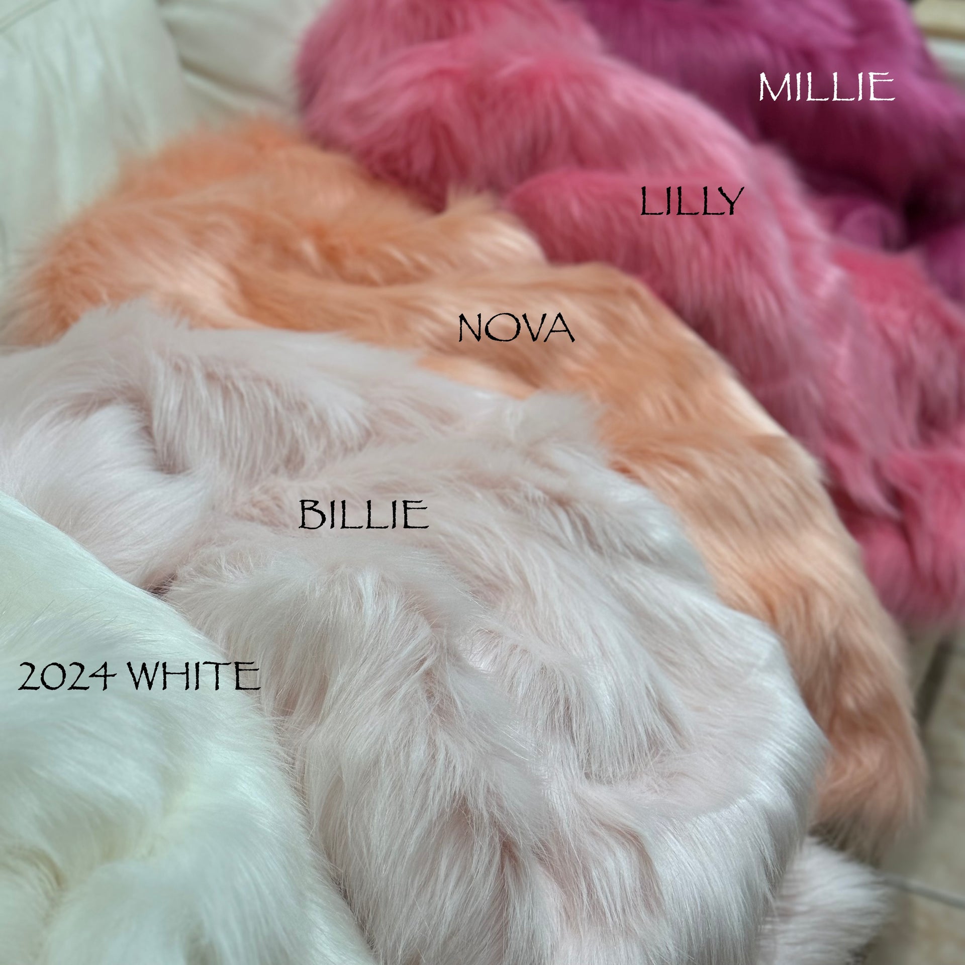 LILLY - Luxury Faux Fur - 2024 Range