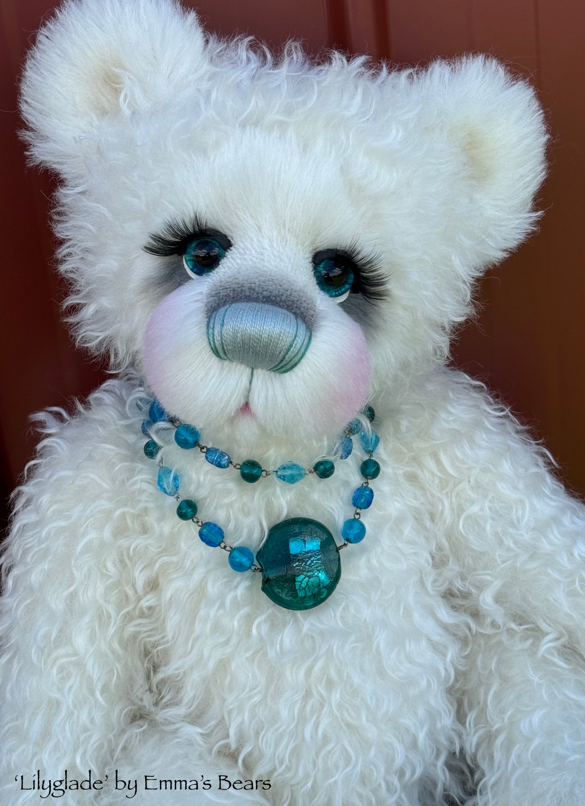 Lilyglade - 22" Mohair and Alpaca Artist Bear by Emma's Bears - OOAK