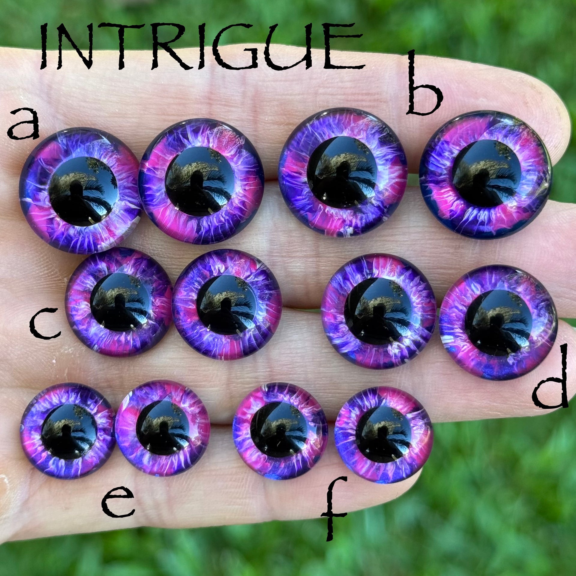 Hand Painted Eyes - Intrigue