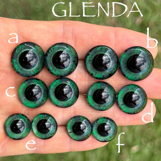 Hand Painted Eyes - Glenda