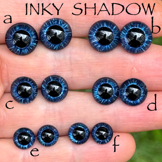 Hand Painted Eyes - Inky Shadow