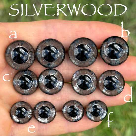 Hand Painted Eyes -Silverwood