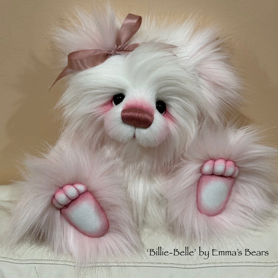 Billie-Belle - 15" faux fur bear by Emmas Bears - OOAK