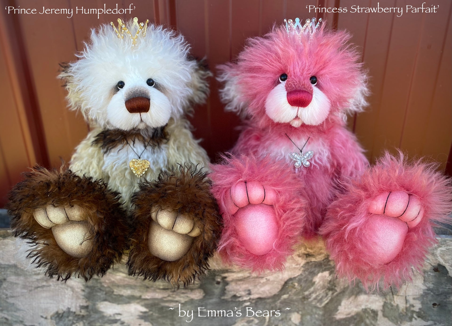 Prince Jeremy Humpledorf - 15" curlylocks mohair Artist Bear by Emma's Bears - OOAK