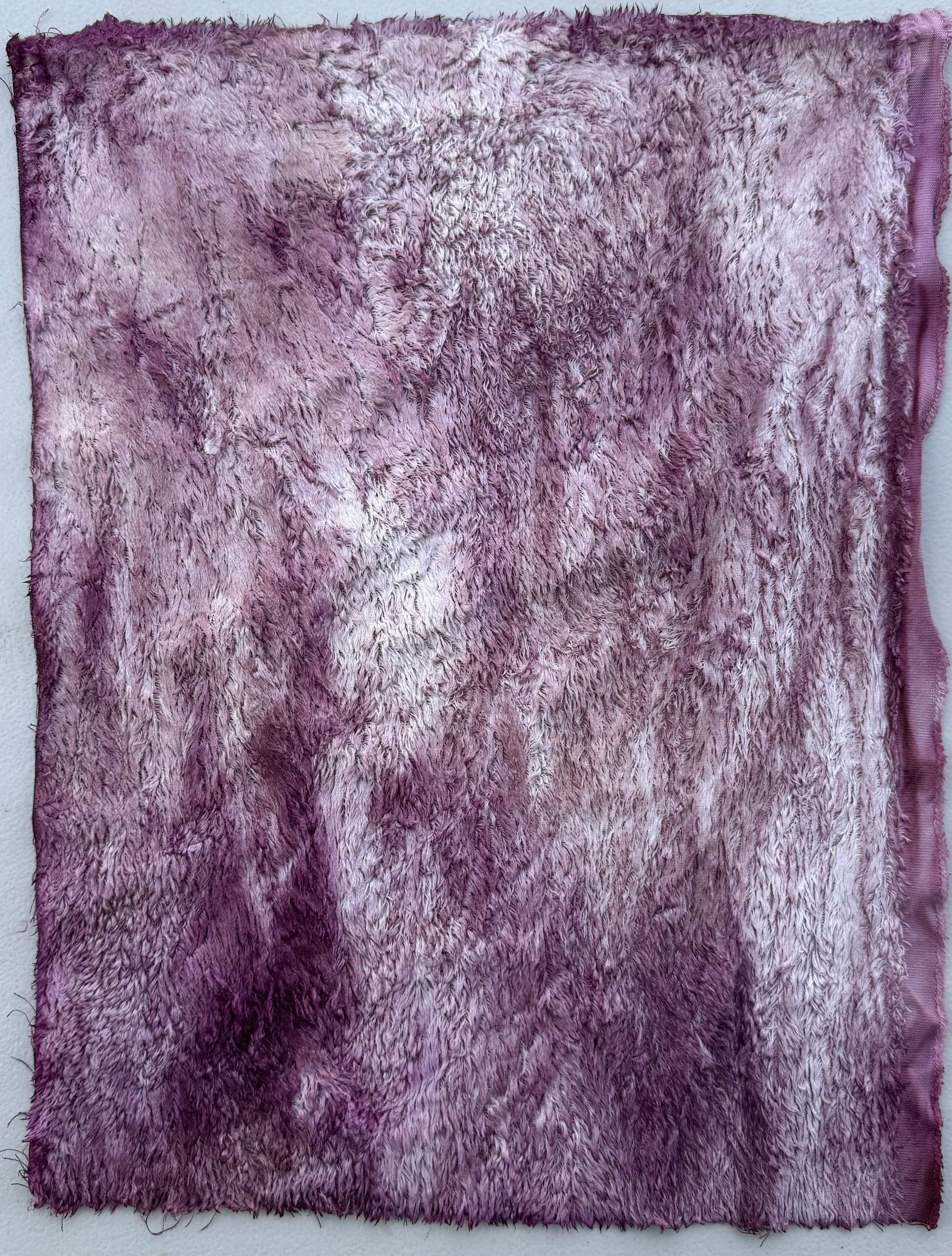 Standard Viscose - Hand Dyed Choc Plum Batik - Fat 1/8m - JUL003