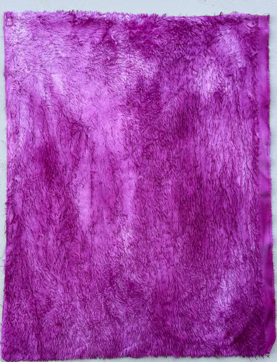 Standard Viscose - Hand Dyed Magenta Batik - Fat 1/8m - JUL005