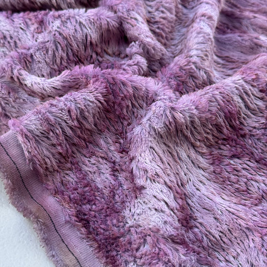 Standard Viscose - Hand Dyed Dusty Mauve Batik - Fat 1/8m - JUL007