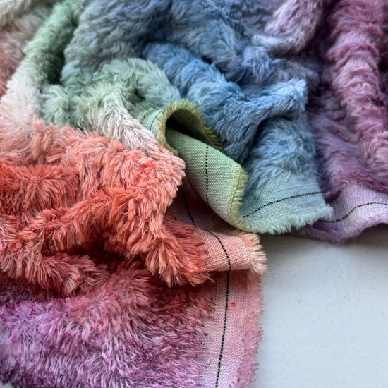 Standard Viscose - Hand Dyed Smokey Sunrise - Fat 1/8m - JUL008