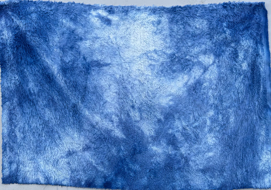 Standard Viscose - Hand Dyed Cornflower Batik - Fat 1/4m - JUL013