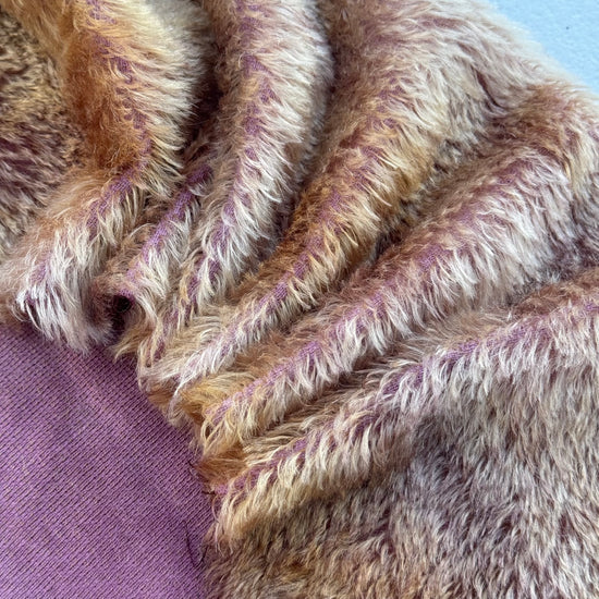 Classic Medium Straight Mohair - Hand Dyed Woodlands Batik - Fat 1/8m - JUL059