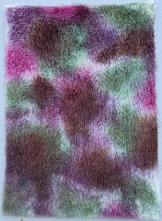 Classic Medium Straight Mohair - Hand Dyed Cottage Garden - Fat 1/8m - JUL066