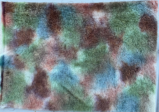 Classic Medium Straight Mohair - Hand Dyed Deep Forest - Fat 1/4m - JUL072
