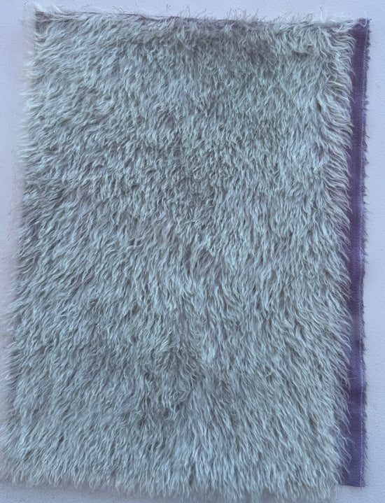 Shaggy 23mm Mohair - Hand Dyed Violet Sage - Fat 1/8m - JUL077