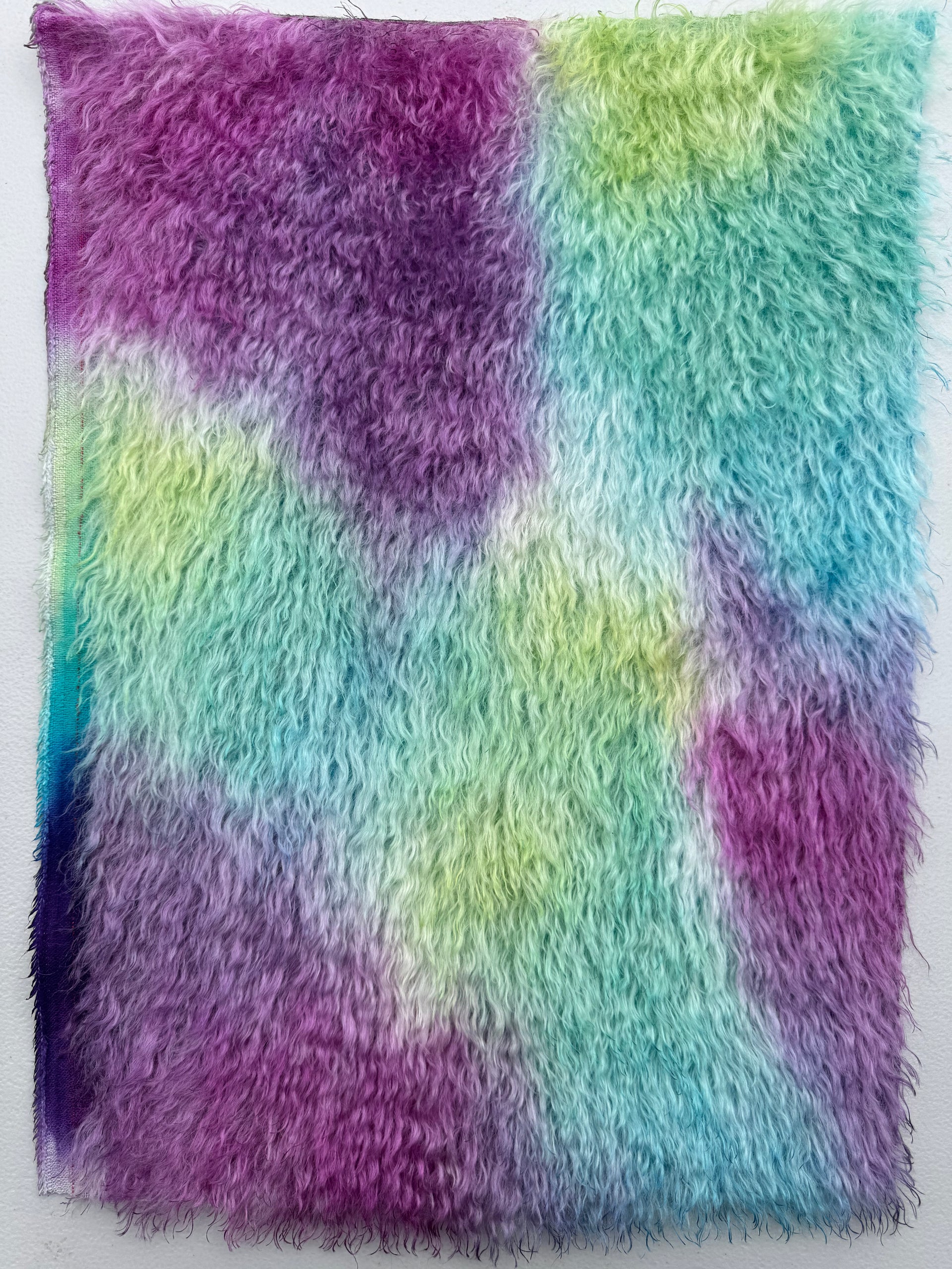 Shaggy 23mm Mohair - Hand Dyed Fairyland - Fat 1/8m - JUL083