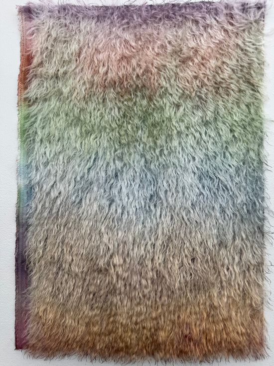 Shaggy 23mm Mohair - Hand Dyed Woodlands - Fat 1/8m - JUL085