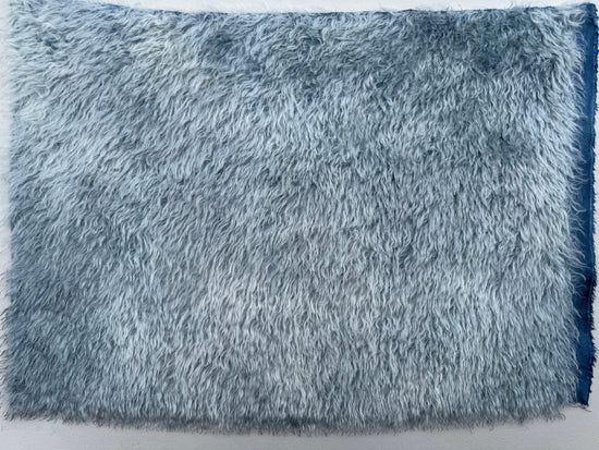 Shaggy 23mm Mohair - Hand Dyed Stormy Sky - Fat 1/4m - JUL088