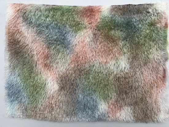 Shaggy 23mm Mohair - Hand Dyed Winter Forest - Fat 1/4m - JUL090