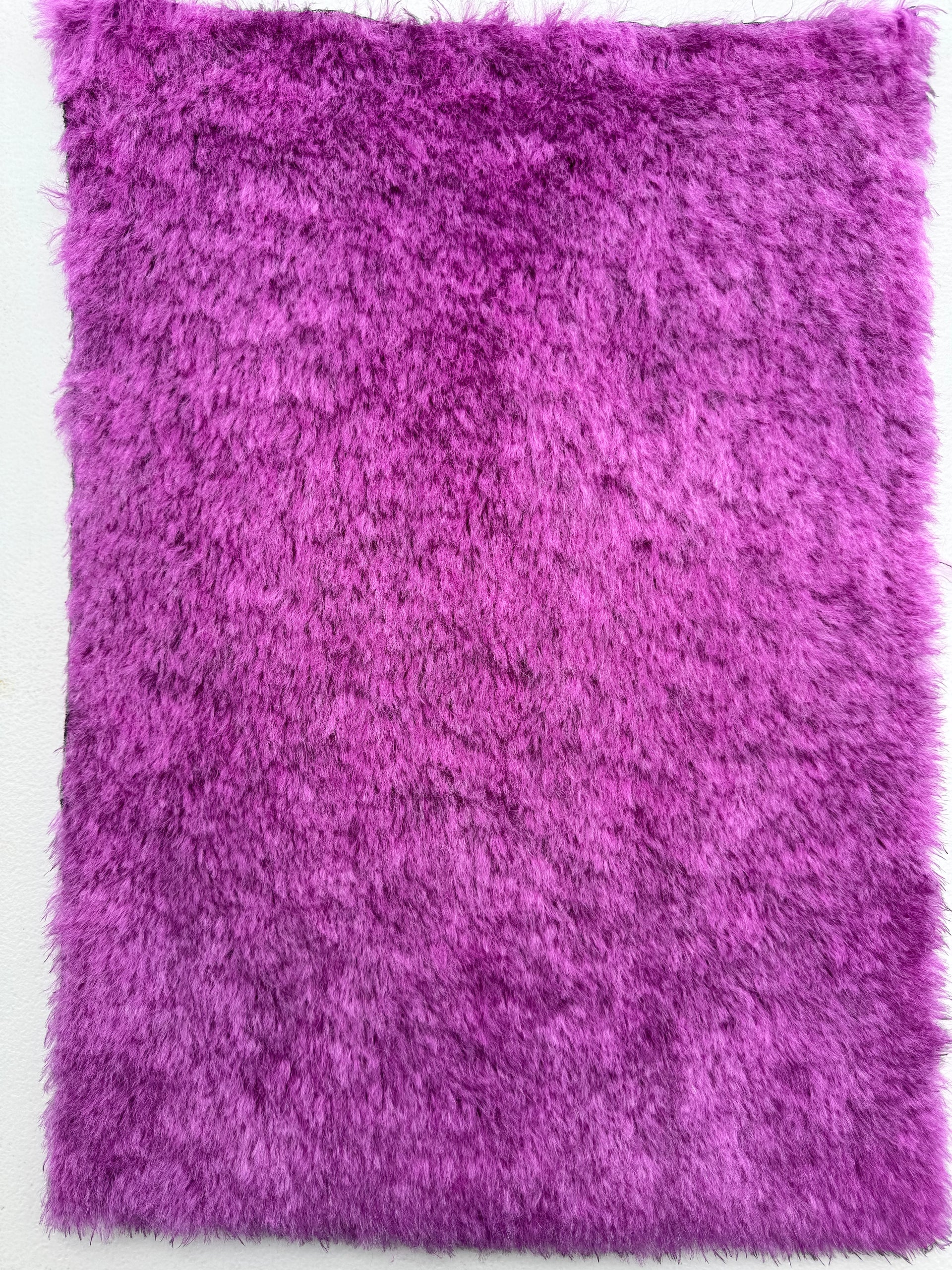 Medium Alpaca  - Hand Dyed Deepest Orchid - Fat 1/8m - JUL093
