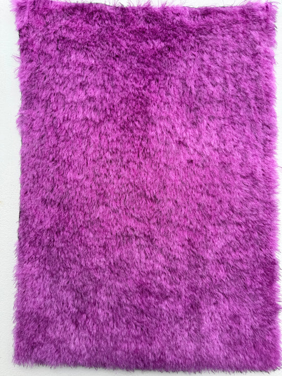 Medium Alpaca  - Hand Dyed Deepest Orchid - Fat 1/8m - JUL093