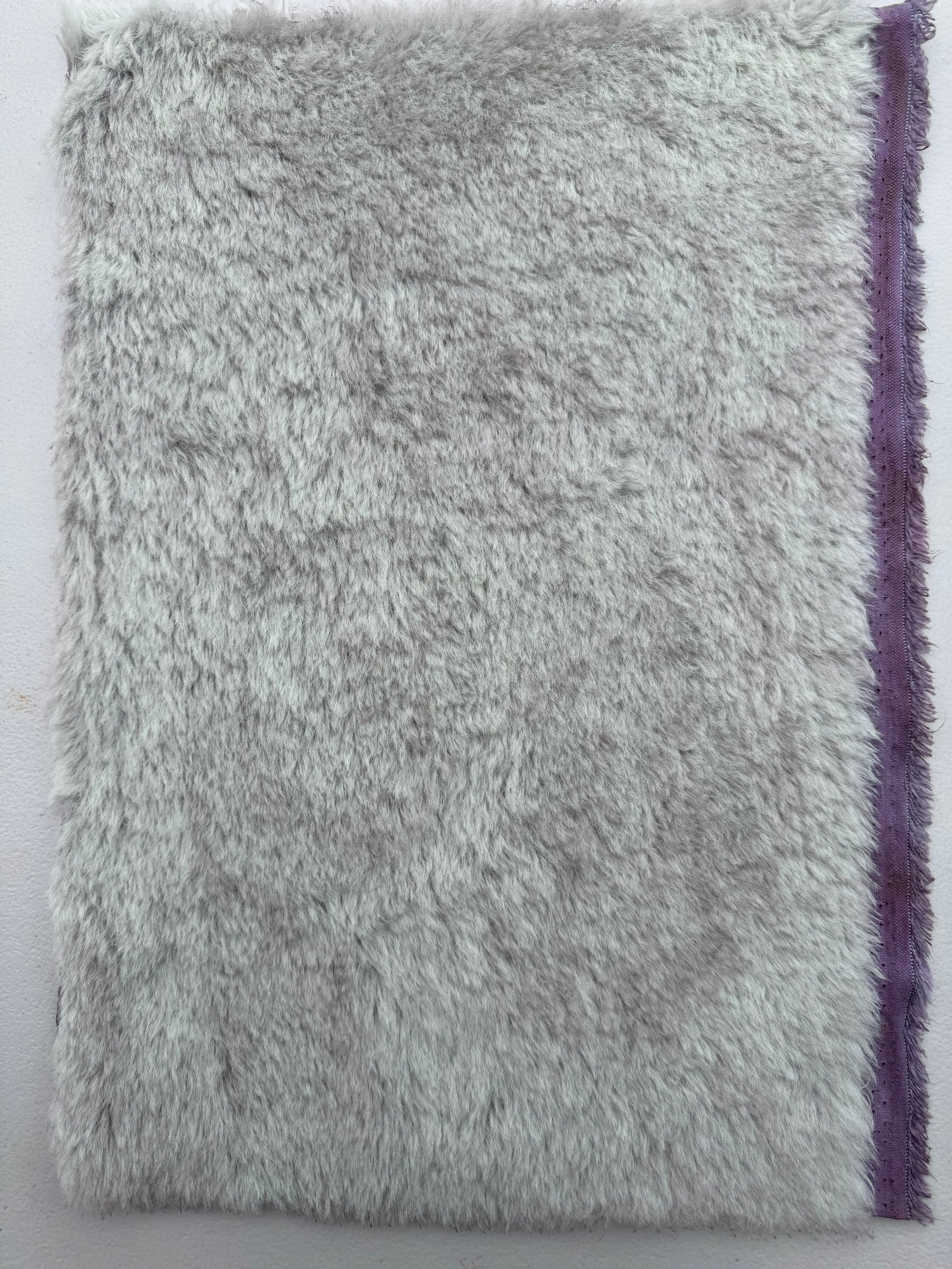 Medium Alpaca  - Hand Dyed Sage Heather - Fat 1/8m - JUL095