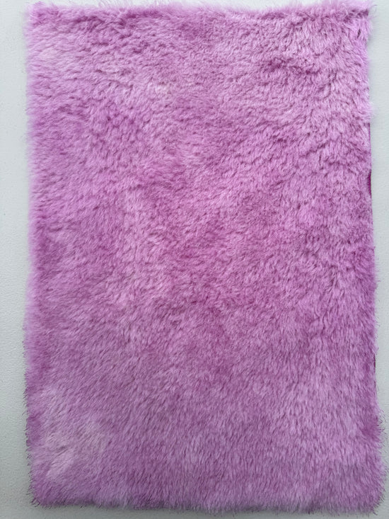 Medium Alpaca  - Hand Dyed Candy Pink - Fat 1/8m - JUL099