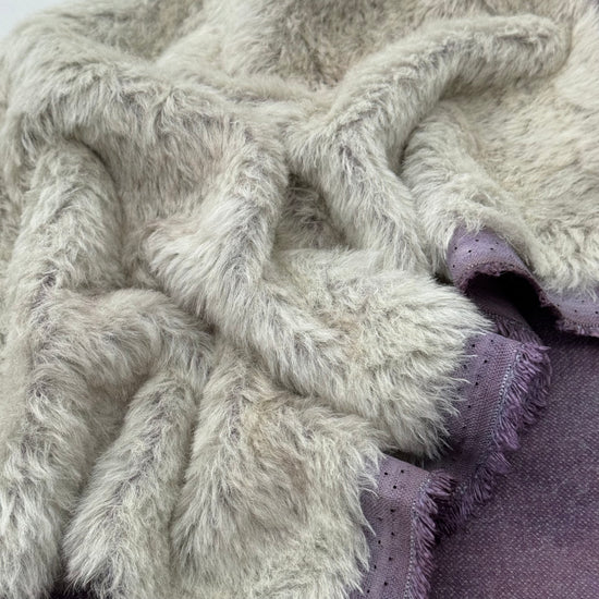 Medium Alpaca  - Hand Dyed Stormy Sage Heather - Fat 1/4m - JUL109