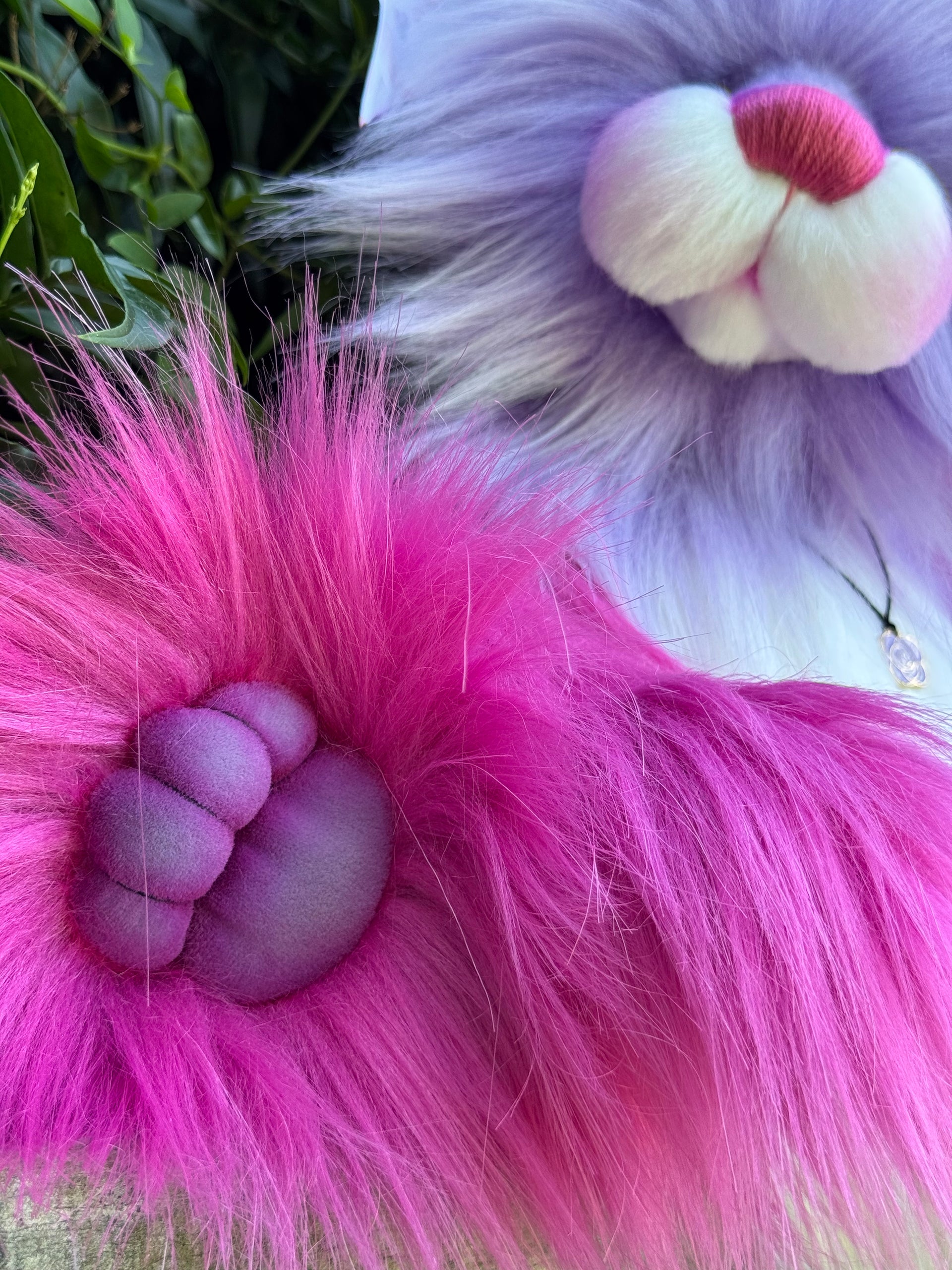 Flutter-Rose - 14.5" faux fur Artist Bear by Emma's Bears - OOAK