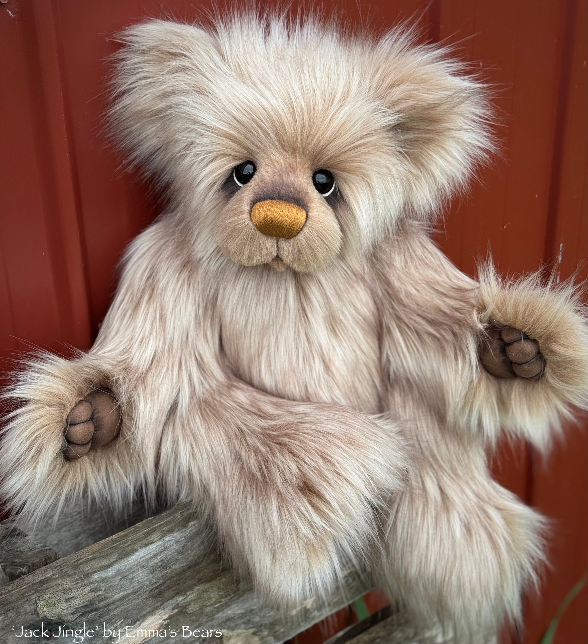 Jack Jingle - 21" Christmas 2024 Artist Bear by Emma's Bears - OOAK