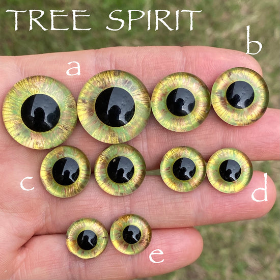 Hand Painted Eyes - Tree Spirit