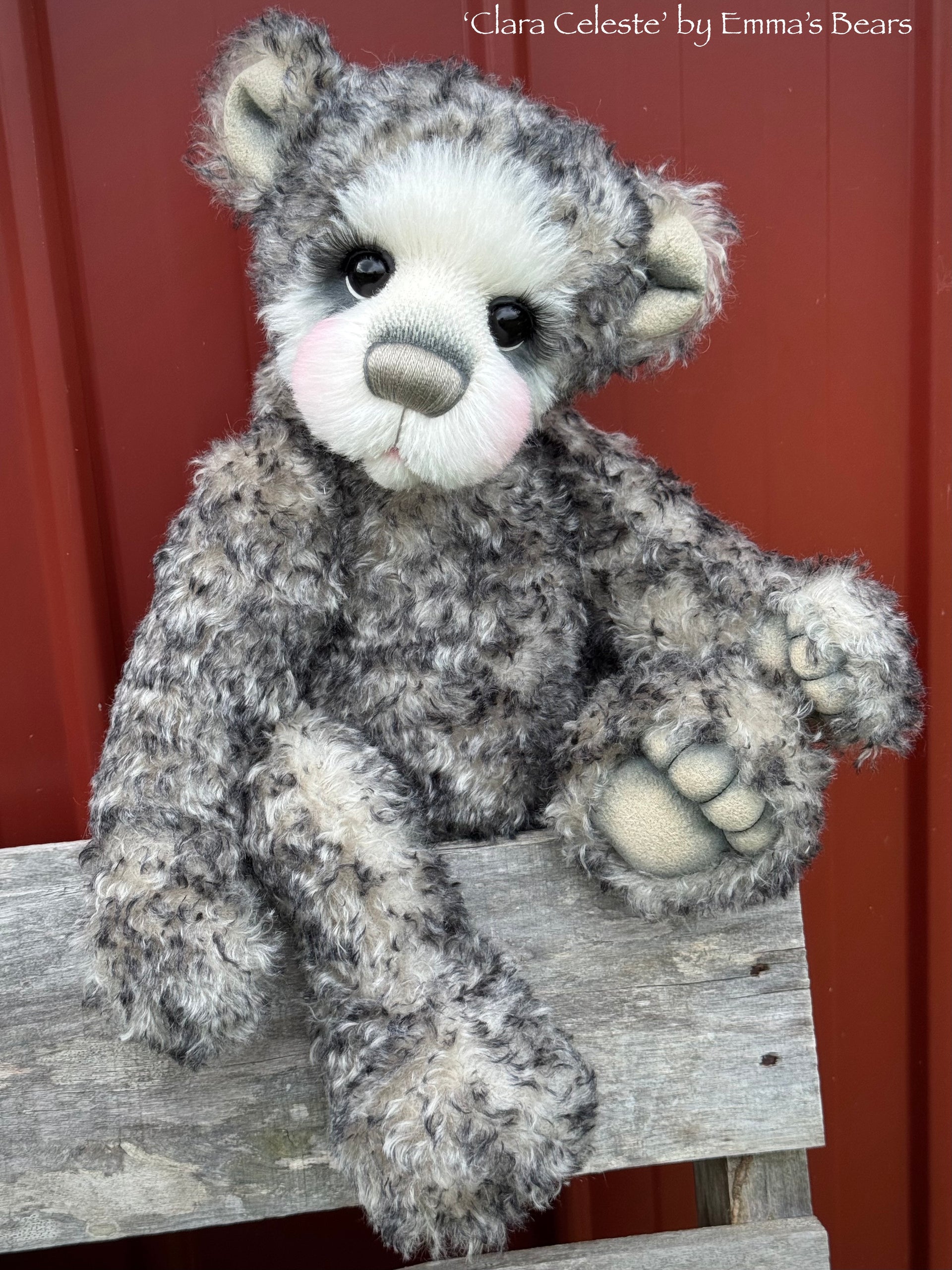 Clara Celeste - 20" Christmas 2024 Artist Bear by Emma's Bears - OOAK