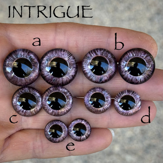 Hand Painted Eyes - Intrigue